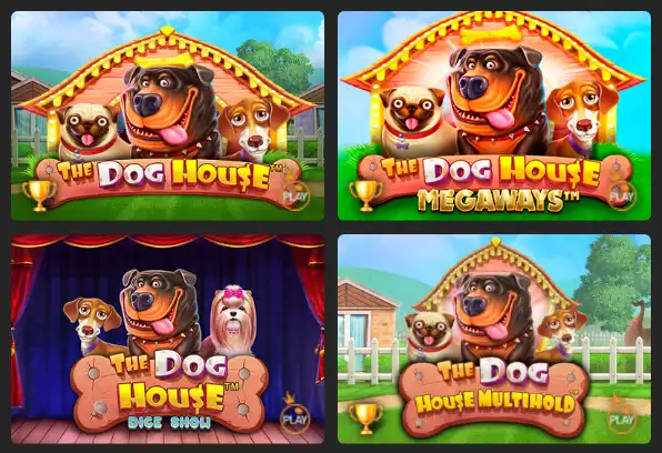 Какие игры похожие на Dog House есть в онлайн казино