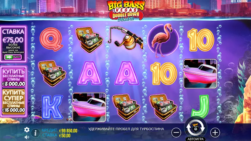 игровой автомат Big Bass Vegas Double Down Deluxe как играть онлайн